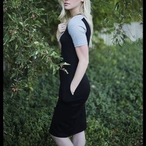 Piper and Scoot Tahoe dress in black, XL